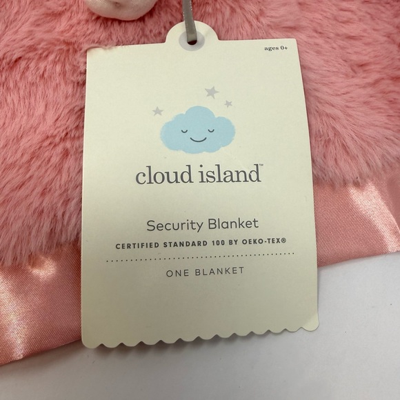 Cloud Island Flamingo Small Security Blanket NWT 14in x 14in - Picture 8 of 9